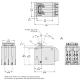 Square D HOMT230230 Homeline 2 Pole Miniature Tandem Circuit Breaker 30A 120/240V